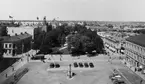 Gävle stad  Norr, Esplanaden.
Norra Rådmansgatan och Norra Kungsgatan.