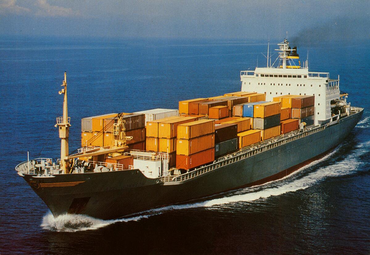 Johnson Line. M/S Axel Johnson, Containerfartyg. 16 080 dwt. Byggd år 1969. Varv Wärtsilä, Åbo, Finland. Längd 174. 20 m, bredd 25,75 m.