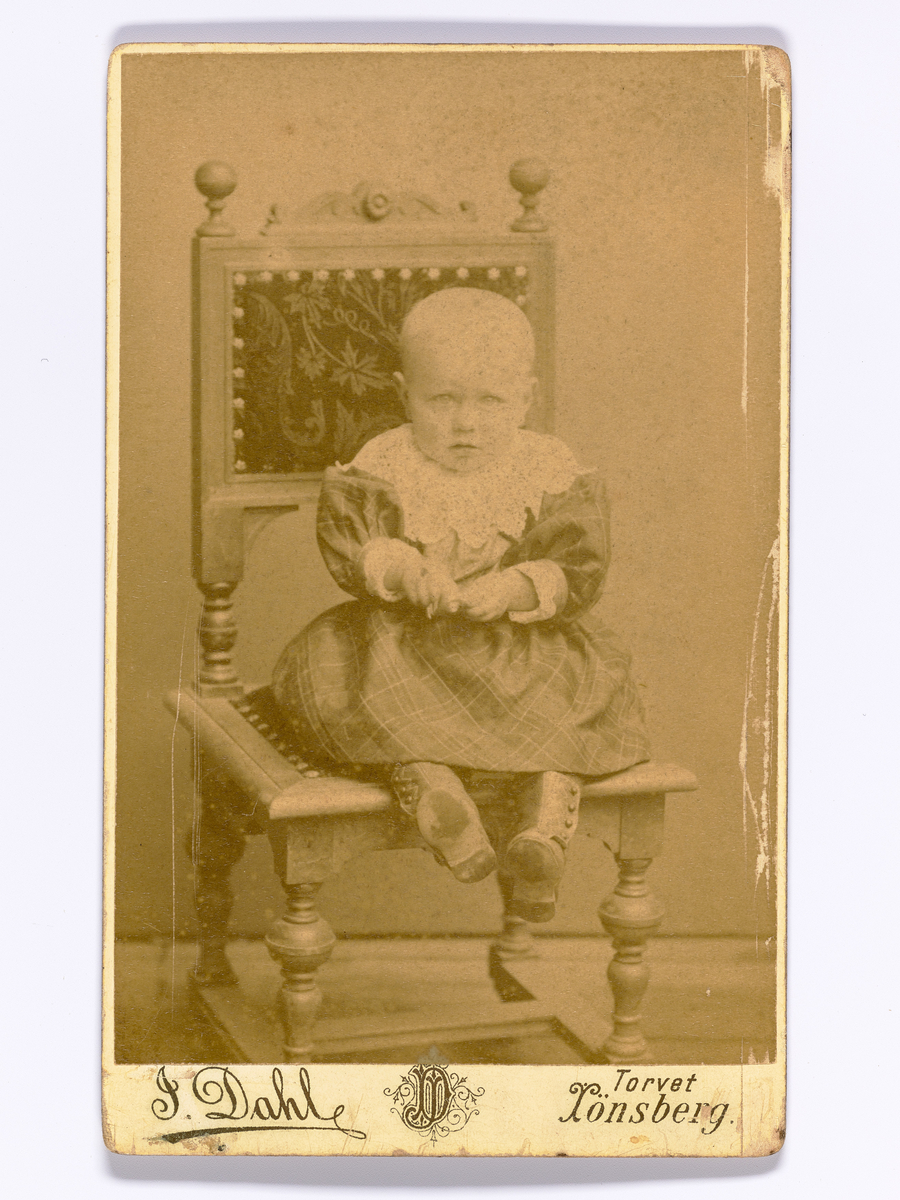 Barneportrett. Carte Visite