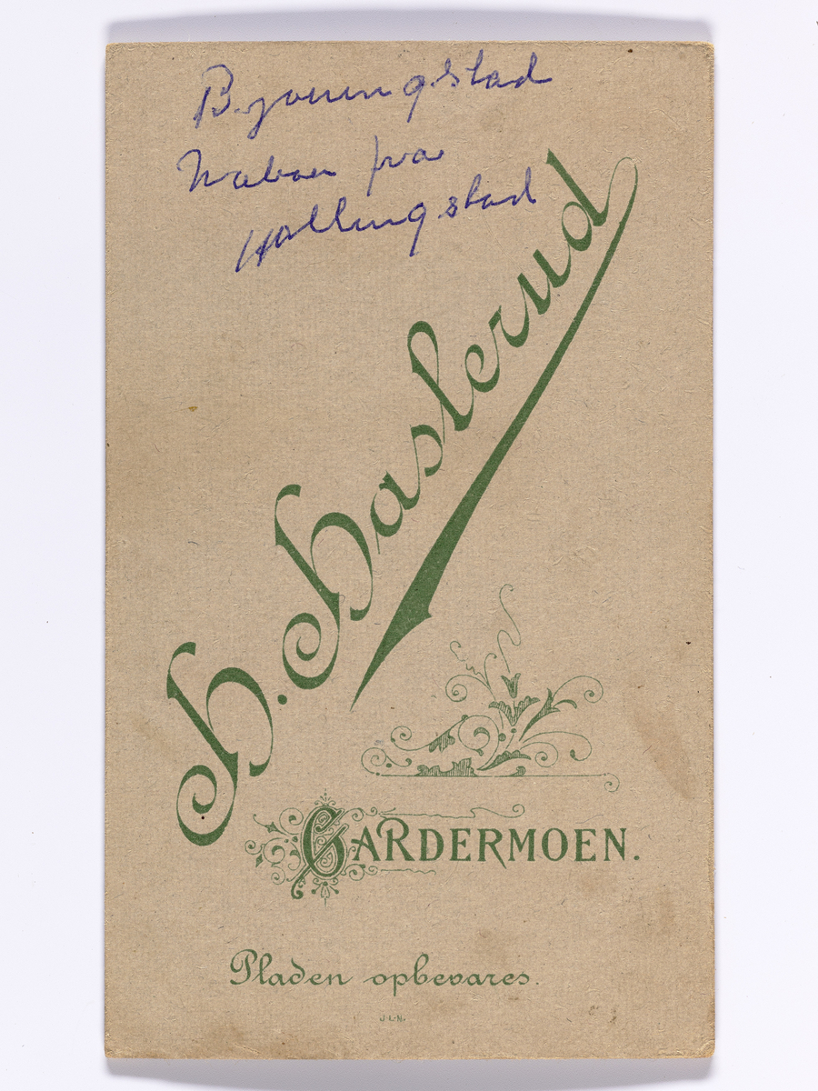 Familieportrett. Carte Visite