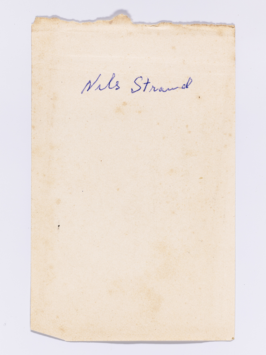 Mann kledd i uniform. Carte Visite  