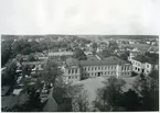 Utsikt mot norr, från Västerås Domkyrka.