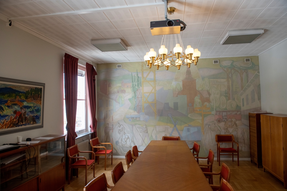 Interiörbilder från Bågskytten i Ekshärad, Hagfors kommun.