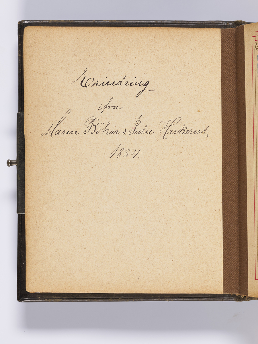 Fotoalbum med atelierfoto. Carte visite.