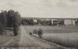 Postkort, Stange, Sanderud sykehus, Hedemarkens Sinnsykeasyl