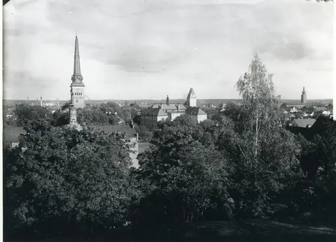 Västerås.
Vy från Djäkneberget mot öster.