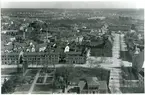 Västerås. 
Vy från Domkyrkan mot Ö. 1902-1915.