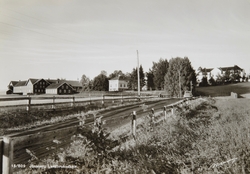 Postkort, Stange, Romedal, Jønsberg Landbruksskole, skolebyg