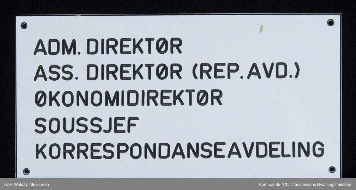 Form: Rektangulært
