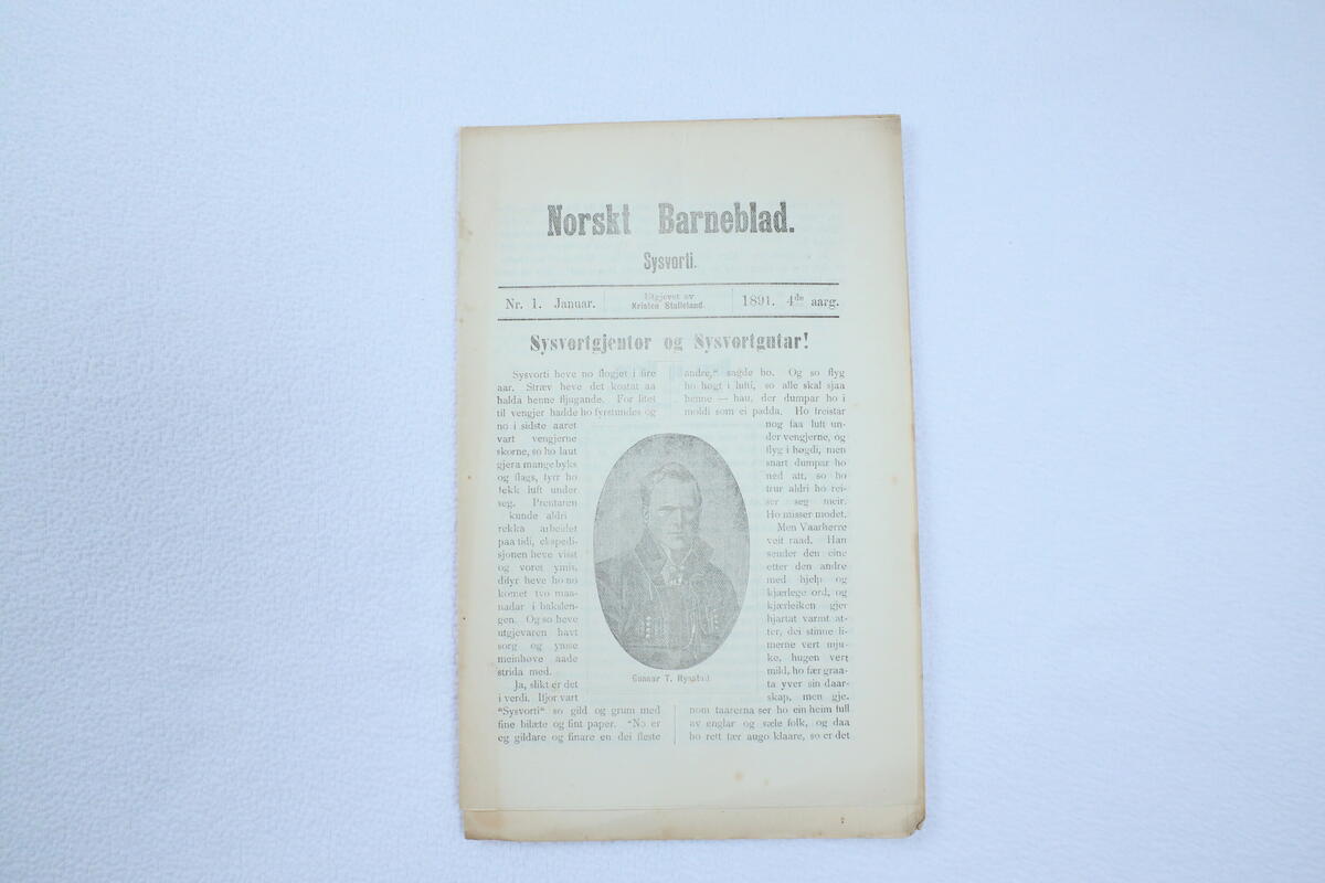 Tidsskrift frå boksamlinga til Ivar Aasen