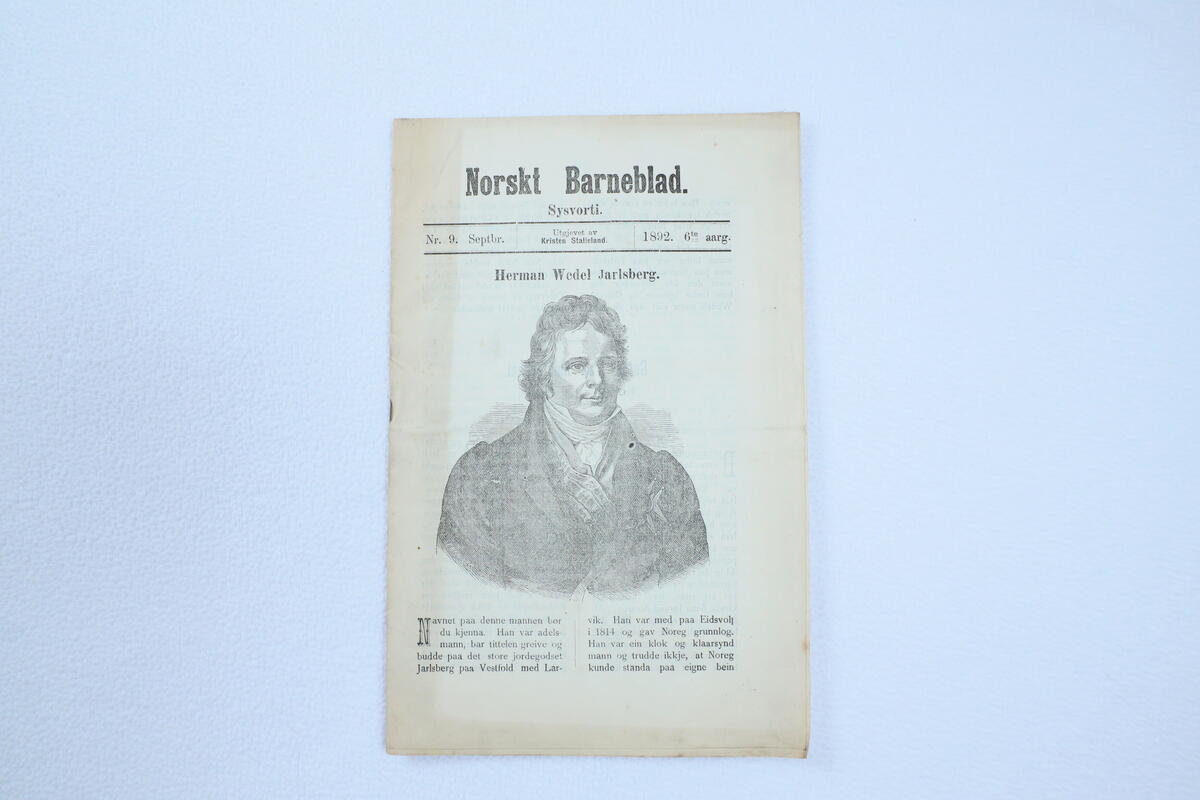 Tidsskrift frå boksamlinga til Ivar Aasen