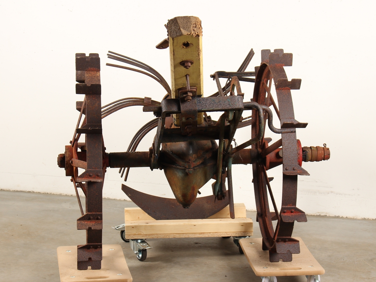 Potetopptaker for hestetrekk.