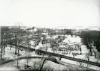 Utsikt från Västerås slott mot sydost. 1920-tal.