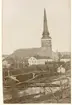 Västerås.
Vy tagen från Lustigkulla, mot Domkyrkan, c:a 1880.