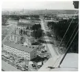 Västerås.
Flygfoto över parti mellan Aspvretsgatan och Bergslagsvägen, 1947.