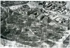 Västerås.
Flygfoto över Vasaparken, 1953.