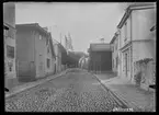 Ågatan i Linköping.

Bilder från gatuhörn i staden Linköping åren 1909 till 1913. Bilderna är tagna i centrala Linköping i ett projekt att dokumentera Linköping för Linköpings stad.