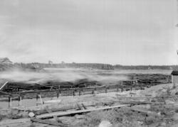 Vy över Skoghallsverken.
Fotografens ant: A.B. Rylander o As