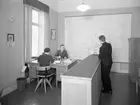 Interiör från Skandia-Frejas kontor i Karlstad 1938.