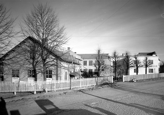 Aktiebolaget Resårs byggnader.
Fotografens ant: A-B Resår.