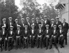 En grupp studenter vid 2-årsjubileum 1935