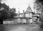 Bakom kulisserna på Stadsträdgårdens restaurang. Bilderna togs 1946 med all sannolikhet i samband med en kommande renovering inför utställningen 