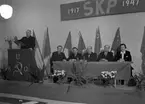 Kommunistiska partikongressen 1947. Det är okänt om den var nationell eller endast gällde Värmland.