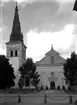 Södra fasaden på Domkyrkan i Karlstad.