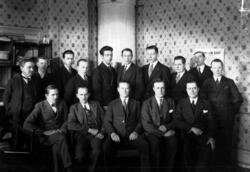 Manlig personal på Värmlands Folkblad.
Värmlands Folkblad gr