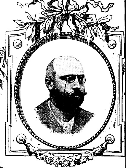 Porträtt av Gustaf Fröding.
Gustaf Fröding, svensk skald, född 22 augusti 1860 på Alsters bruk utanför Karlstad, död 8 februari 1911 i Stockholm. 
Hans mor Emilia Agardh, dotter till biskop C.A. Agardh, skötte hushållet ensam sedan fadern Ferdinand Fröding 1865 insjuknat i "nervösa åkommor", något som låg i släkten. Familjen bosatte sig 1867 i Kristinehamn. Gustaf tog studentexamen i Karlstad 1880. 1881 blev han myndig och samma år dog fadern. Gustaf hade då börjat studera i Uppsala, men festade upp arvet på 17.000 kronor under två år och lyckades därefter inte återuppta sina studier. 
Vårterminen 1885 återupptog han studier i språk och litteratur, som visserligen inte slutfördes, men som fick honom intresserad av poeterna Shelley, Burns och Byron. Under 1885 börjande han publicera dikter i Karlstads-Tidningen. 
1887 blev han anställd vid Karlstads-Tidningen, men 1889 försämrades hans psykiska hälsa. Tack vare ett nytt arv kunde han tillbringa tid vid en tysk kurort, och där sammanställde han debutsamlingen Gitarr och dragharmonika, som utkom i maj 1891. I ytterligare tre år var han anställd vid Karlstads-Tidningen men 1894 blev han sinnessjuk, möjligen schizofren. Strax före insjuknandet hade han färdigställt samligen Nya dikter. 
De båda samlingarna Räggler och paschaser utkom 1895 och 1897. 1896 kom Stänk och flikar. 1897 kom Nytt och gammalt och 1898 Gralstänk samt broschyrerna Om lifsmonader och Grillfängerier. 
1898 togs Gustaf Fröding in på Uppsala hospital och utskrevs därifrån 1905. Från 1906 och fram till döden den 8 februari 1911 vårdades han i Stockholm med undantag av vissa friska perioder. Han skrev 1908 samlingen Reconvalescentia som utgavs 1913. 1910 utkom Efterskörd. Gustaf Fröding är begraven i Uppsala. 
Källa: www.skolor.lund.se