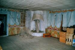 Interiör från Bryggegården med dekormåleri av Anders Nilsson