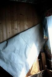 Interiör från Bryggegården med dekormåleri av Anders Nilsson