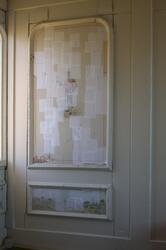 Restaurering av måleri i båthytt på Ångrike i Torsby, utfört