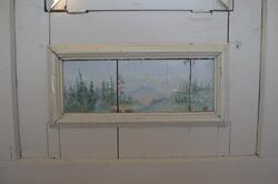 Restaurering av måleri i båthytt på Ångrike i Torsby, utfört