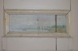 Restaurering av måleri i båthytt på Ångrike i Torsby, utfört