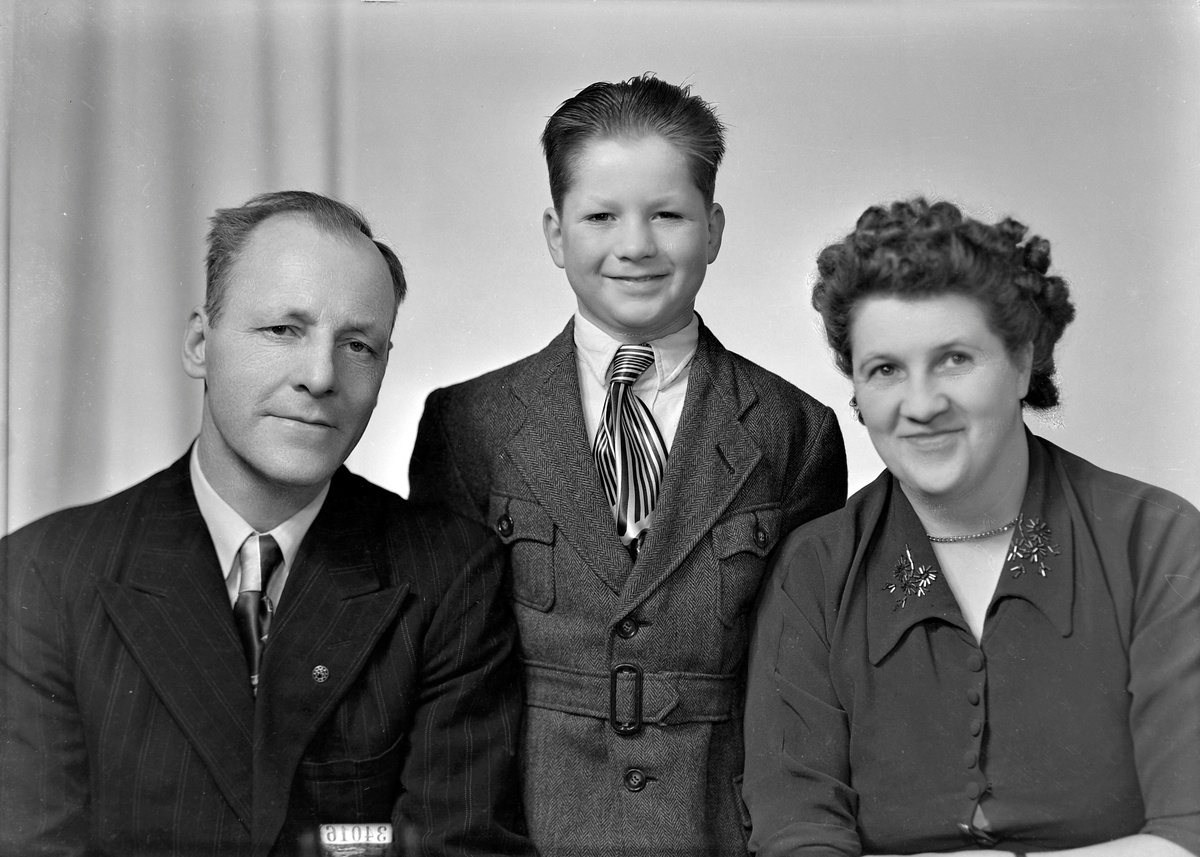 Olav Sørra med familie