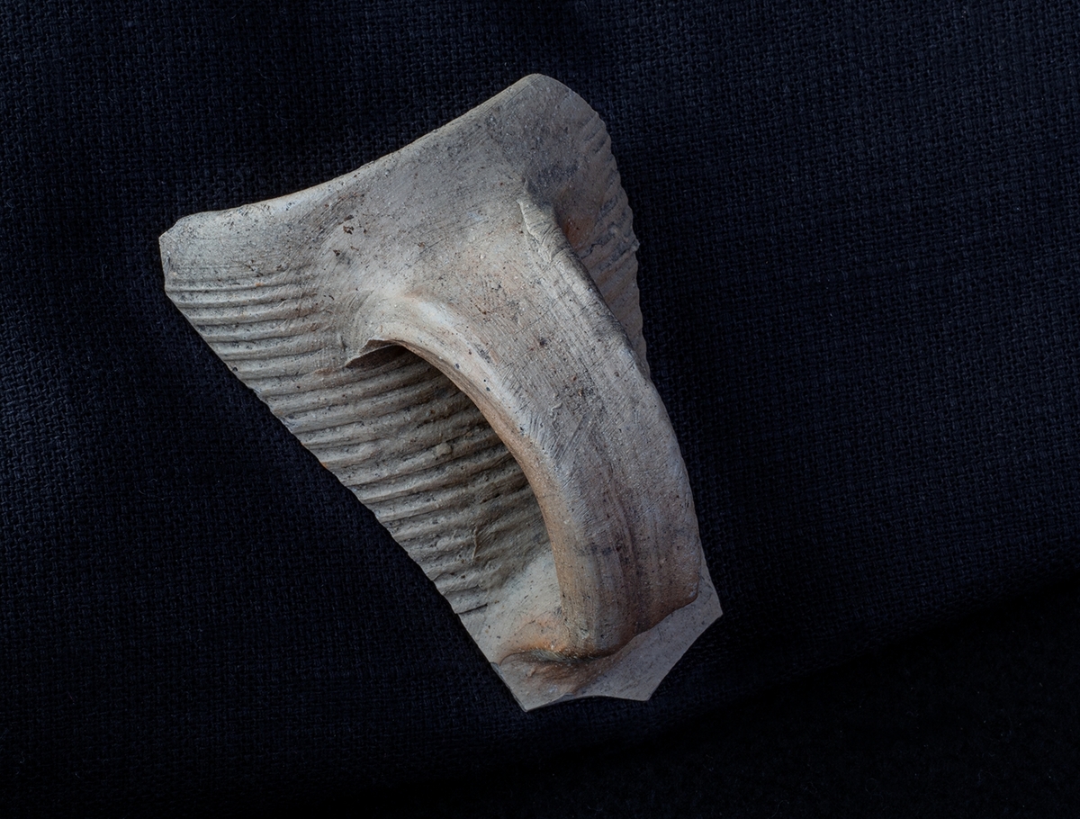 Materialet omfattar 1138 fyndnummer, däribland ca 25 mynt vilka har översänts till SHM / KMK. Dessutom finns onumrerade, 85 liter djurben.

Keramik, järn och cu-leg,  mm är alla av ett varierat slag, och är sådant som kan förväntas ifrån hög- och senmedeltida stadslager.

Fyndlista finns, men ingen rapport är tillgänglig i Varberg.

Materialet omfattar 42 backar: varav keramik och tegel mm 10 backar, metallfynd 14 backa , prover 1 back, djurben 17 backar. Allt är i god ordning. Endast enstaka järnföremål är konserverade.

Mynten saknas, eventuellt kvarligger de på KMK.