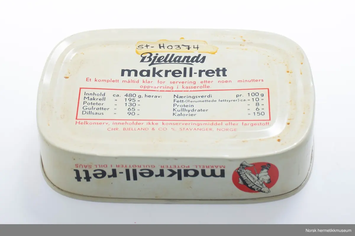 Makrellretten avbildet