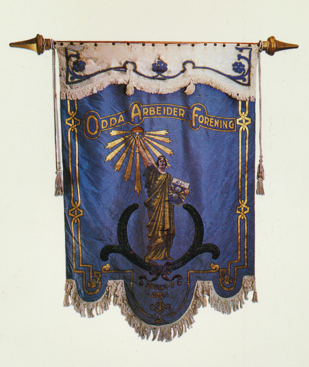 Motiv på framsida: Gudinne som held ein elektrisk lampe (jugendstil). Motivetog dekor  har trekk av jugendstil; svungne liner. Motiv på framsida: fridomsgudinna er plassert i sigerskransen (lauvbærkransen) og ho held eit skjold med Elektrikerforbundet sitt emblem i venstre hand. I staden for ein fakkel som symboliserer opplysning, held ho ein lysande elektrisk lampe i høgre. 