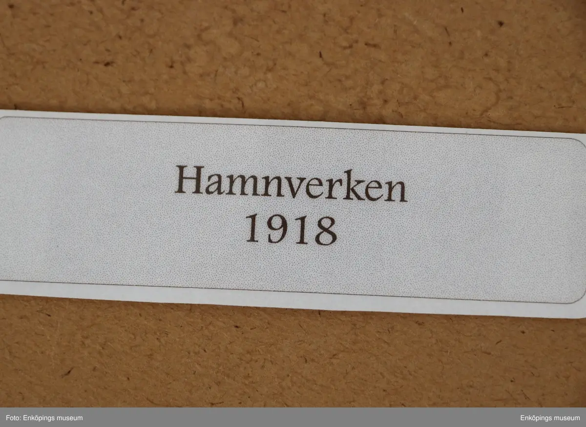 Hamnverket 1918.