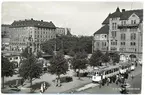 Notering på kortet: Göteborg. Järntorget.