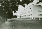 Tekniska museet, ca 1939. Sommarbild, huvudbyggnaden fotograferad från nordost.