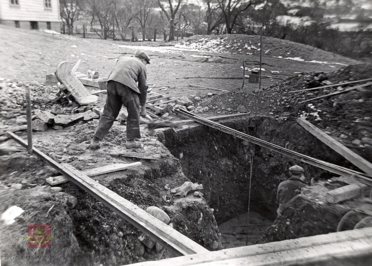 Bygging av Stråpa bru over Suldalslågen 1935-1938