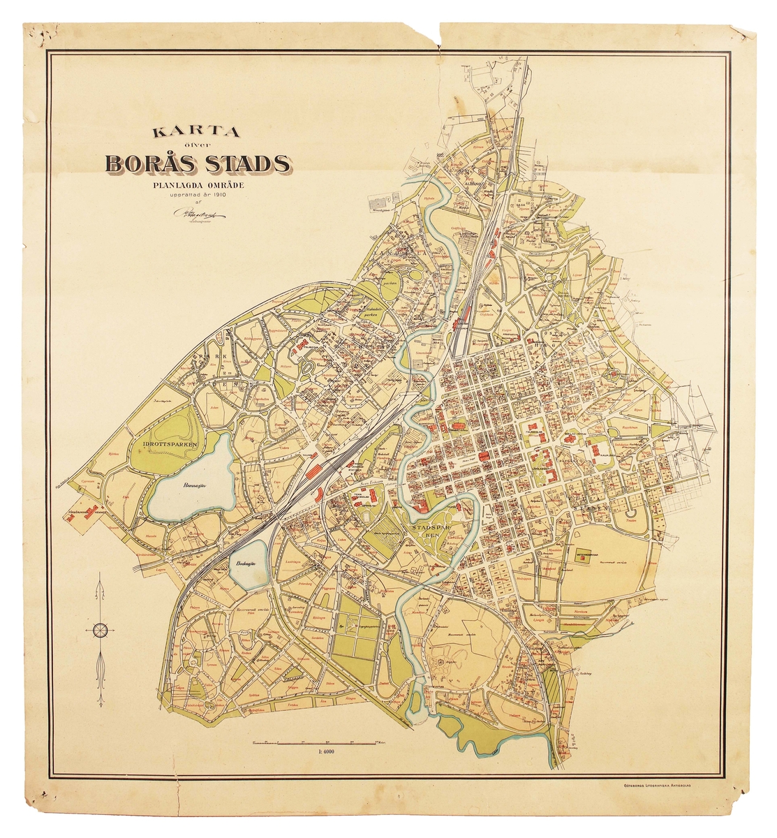 Karta -Borås Museum och Textilmuseet / DigitaltMuseum