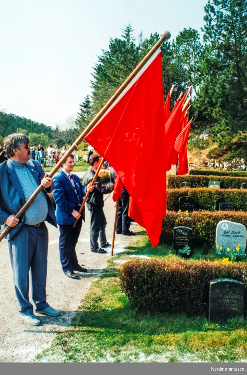 Flaggborg, 1. mai 1993. Bildet er fra avisa Tidens Krav sitt arkiv i tidsrommet 1970-1994.