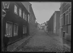 St Korsgatan i Linköping.

Bilder från gatuhörn i staden Linköping åren 1909 till 1913. Bilderna är tagna i centrala Linköping i ett projekt att dokumentera Linköping för Linköpings stad.