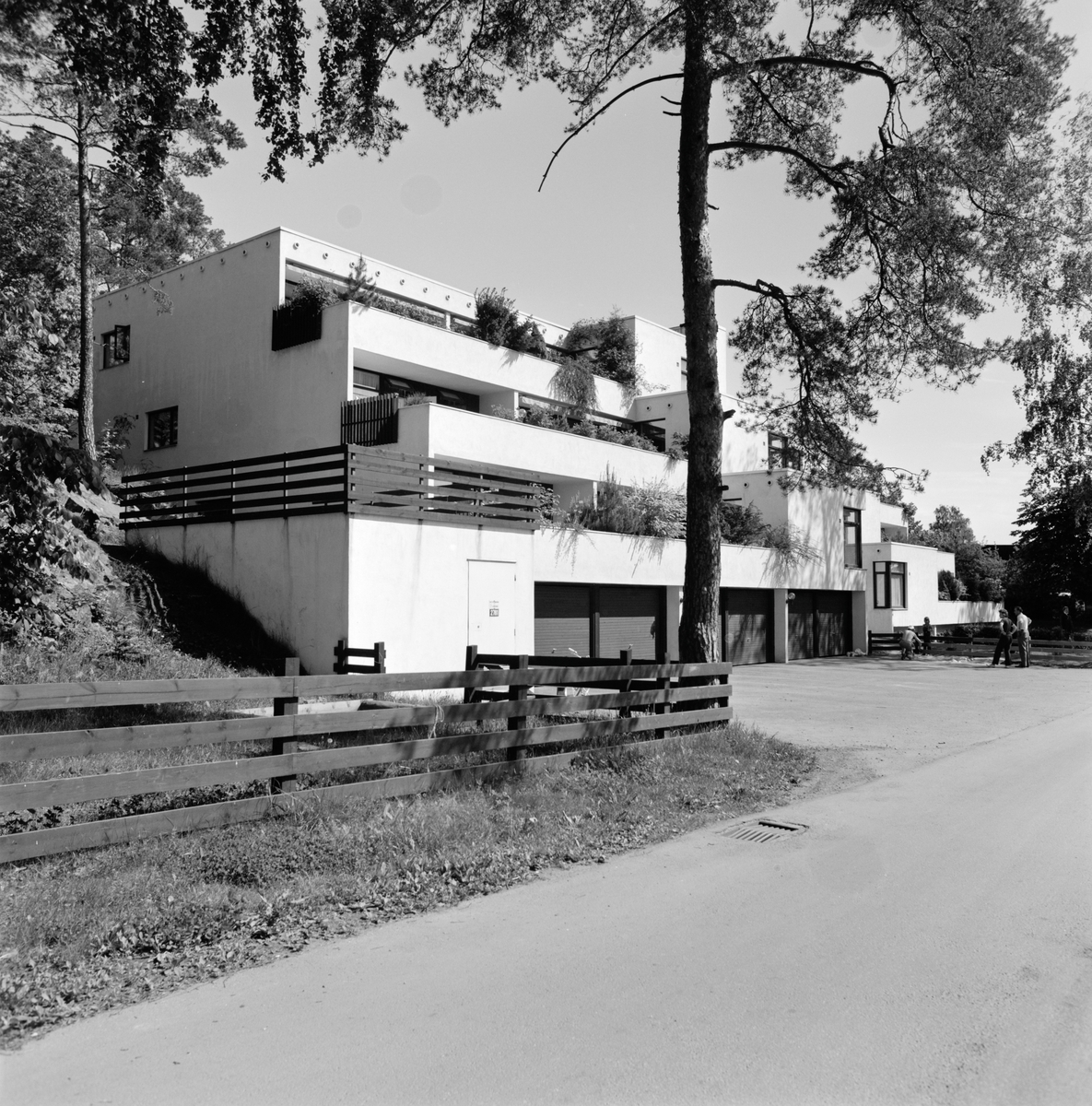 Terrasseleiligheter i Konsul Schjeldrupsvei 2 på Bygdøy i Oslo.