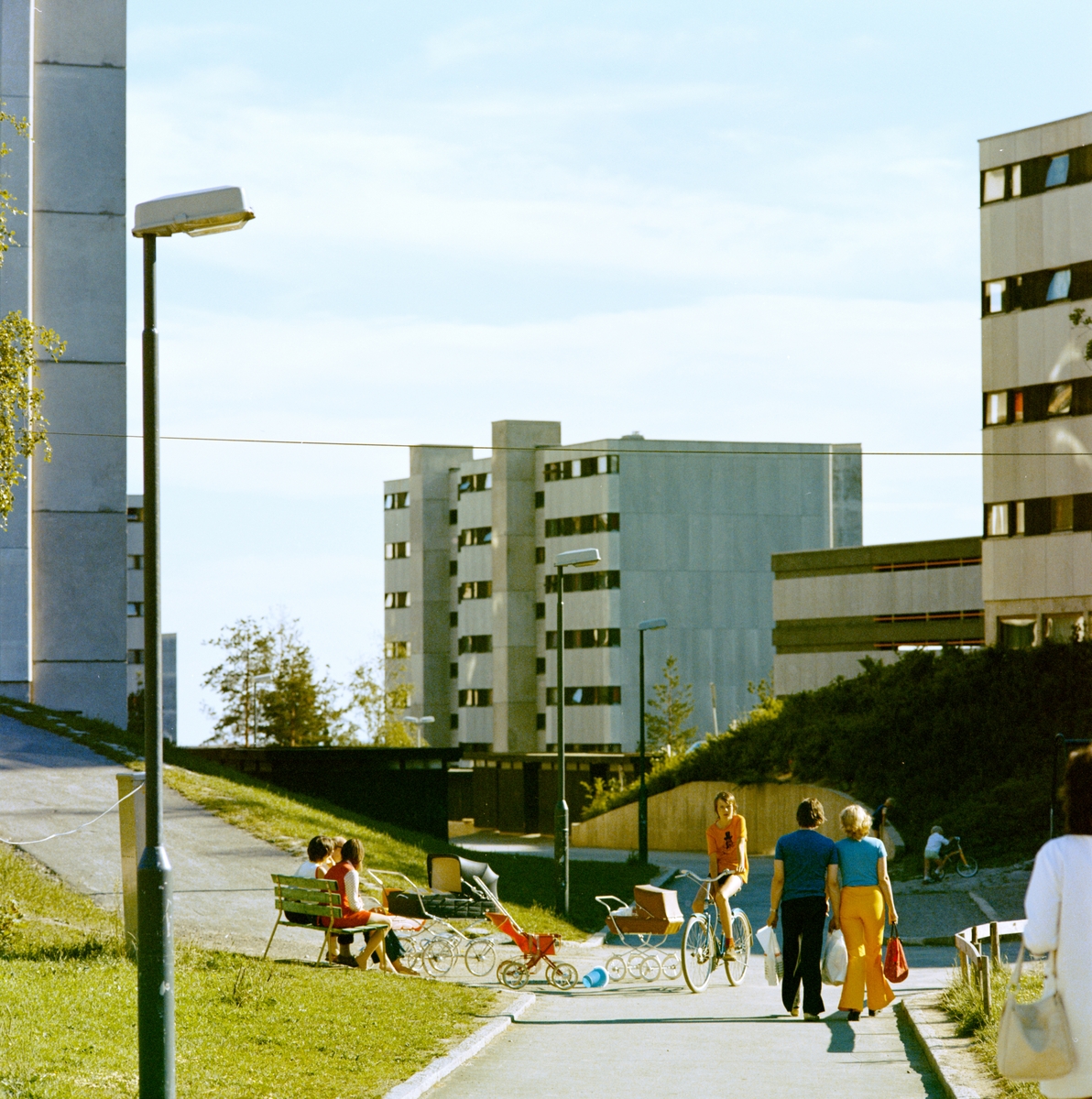 Folkeliv på Romsås.