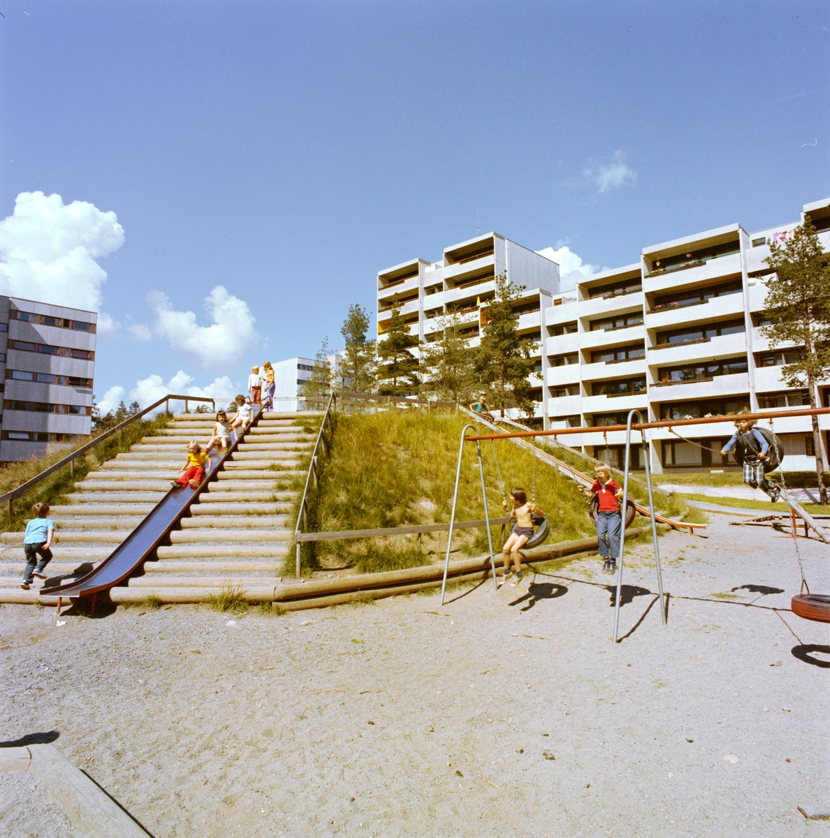 Folkeliv på Romsås.