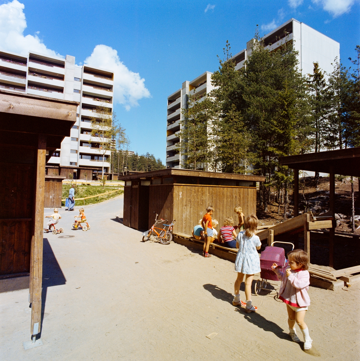 Folkeliv på Romsås.